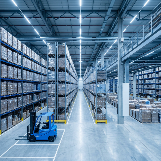 Depósito logístico de Transporte Gloker